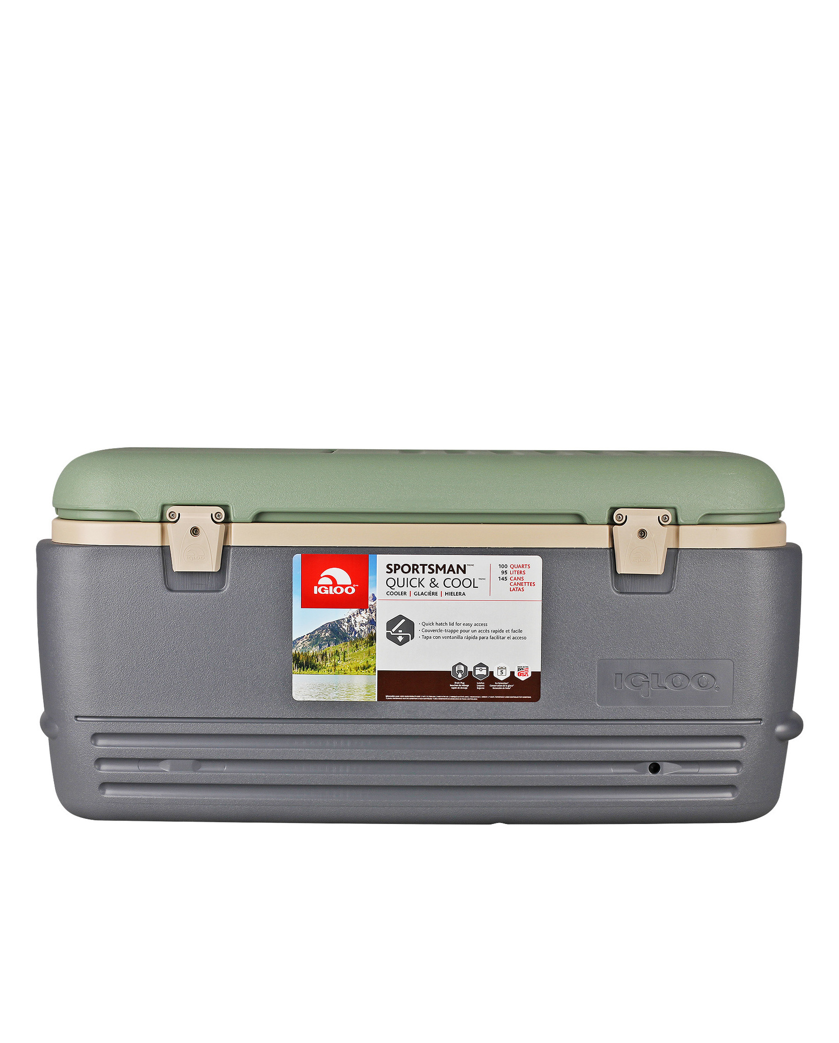 

Изотермический контейнер (термобокс) Igloo Sportsman QUICK&COOL100, 95L 49627