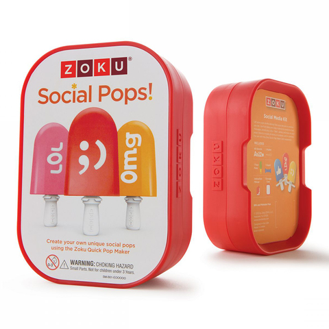 Набор для украшения мороженого Zoku Social Media Kit ZK112