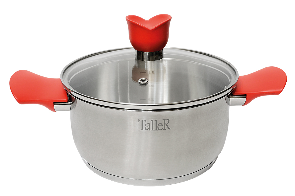 

Кастрюля 18см (2,2л) Taller Азалия TR-7282