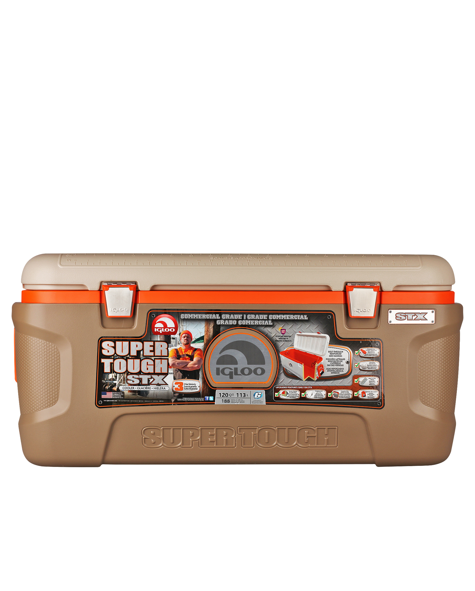 

Изотермический контейнер (термобокс) Igloo Super Tough STX 120, 113L 44938