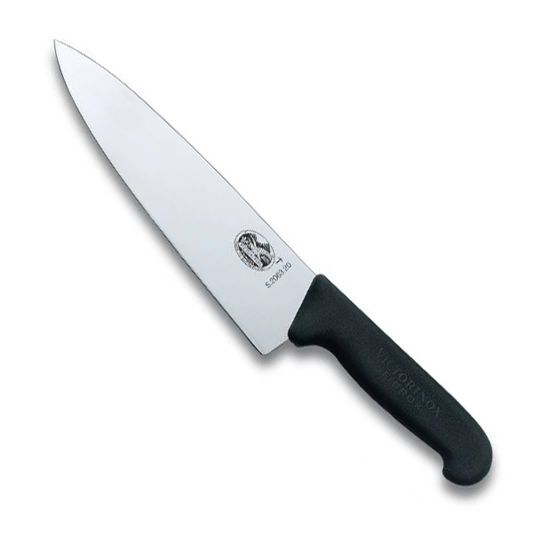 

Нож Victorinox Шеф 20 см широкое, черный 5.2063.20