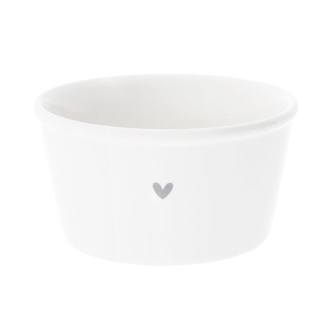 Салатник White Paperlook Нeart Grey Bastion Collections RJ/BOWL 501 GR