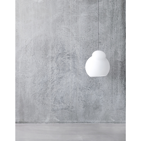 Лампа подвесная Air, 25,5х?22 см, белое опаловое стекло Frandsen 118469