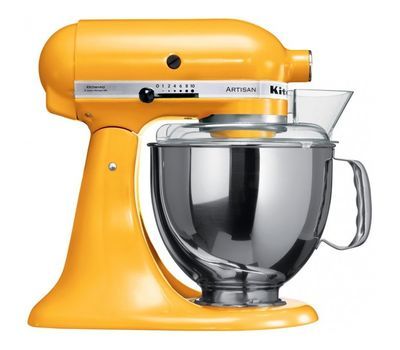 

Миксер планетарный 4,83л KitchenAid (3 насадки) (Желтый перец) 5KSM150PSEYP