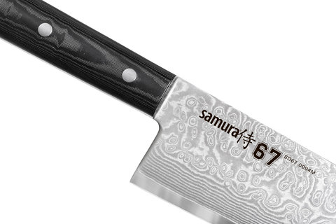 Нож кухонный Сантоку 175мм Samura 67 Damascus SD67-0094M