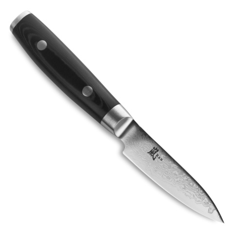 Нож кухонный для чистки 8 см (69 слоев) YAXELL RAN арт. YA36003