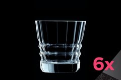 Набор из 6 низких стаканов 320мл Cristal d’Arques Architecte L6695