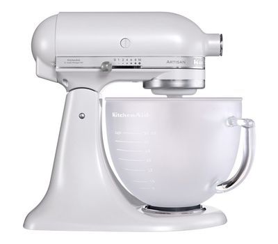 

Миксер планетарный 4,83л KitchenAid (3 насадки) (Морозный жемчуг) 5KSM156EFP