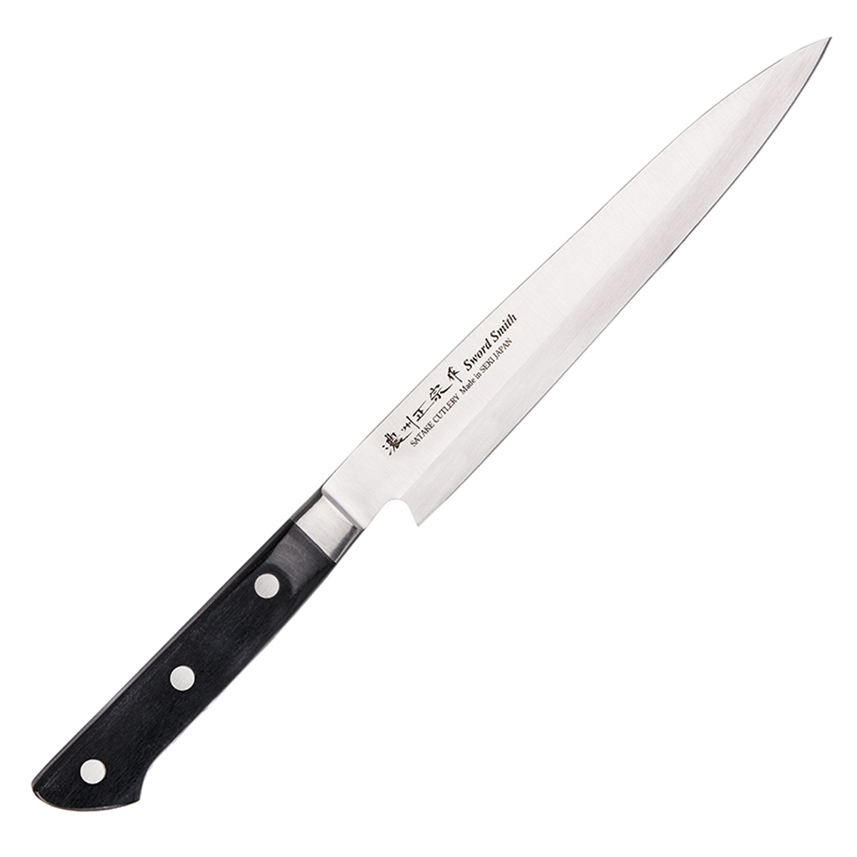 

Нож кухонный Янагиба 21см SATAKE Stainless Bolster 803-700