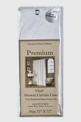 Шторка защитная Carnation Home Fashions Premium 4 Gauge White USC-4/21