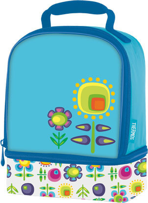 

Термосумка детская (сумка-холодильник) Thermos Floral Dual голубая 889423