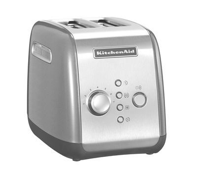 

Тостер на 2 хлебца KitchenAid (Серебряный медальон) 5KMT221ECU