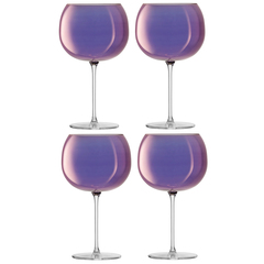 Набор бокалов Aurora, 680 мл, фиолетовый, 4 шт. LSA International G1620-24-887