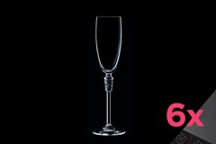 Набор из 6 бокалов для шампанского 190мл Cristal d’Arques Bracelet L8147