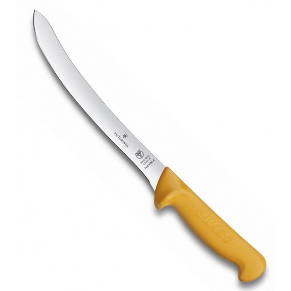

Нож Victorinox разделочный для рыбы 18 см гибкое, желтый 5.8452.20