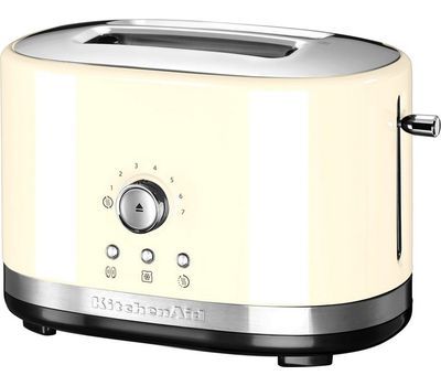 

Тостер на 2 хлебца (7 степеней) KitchenAid (Кремовый) 5KMT2116EAC