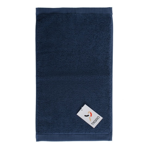 Полотенце для рук 90х50 темно-синего цвета Tkano TK18-BT0008