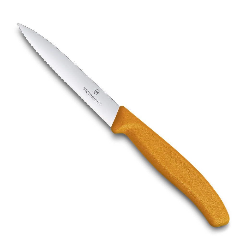 

Нож Victorinox для очистки овощей 10 см волнистое, оранжевый* 6.7736.L9