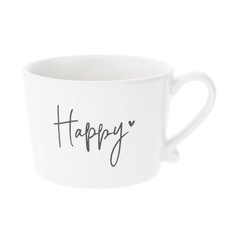Кружка White Happy Black Bastion Collections RJ/CUP 013 BL