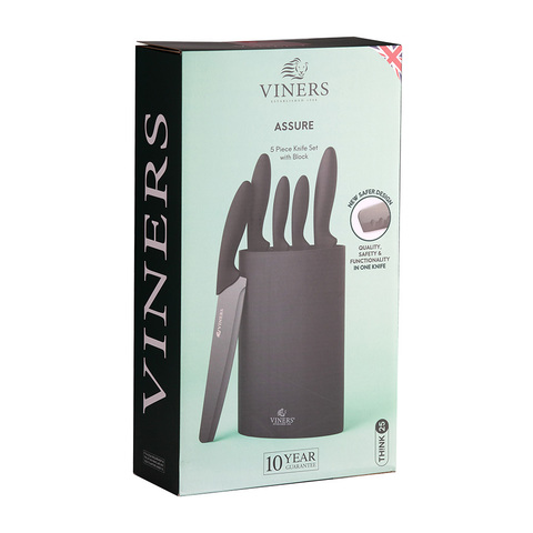 Набор из 5 ножей и подставки Assure Viners v_0305.217
