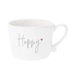 Кружка White Happy Grey Нeart Red Bastion Collections RJ/CUP 013 RED