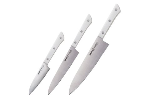 Набор из 3 ножей Samura HARAKIRI SHR-0220W