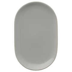 Тарелка сервировочная Cafe Concept 19,6х12,5 см серая TYPHOON 1401.829V
