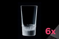 Набор из 6 высоких стаканов 330мл Cristal d’Arques Intuition L6641
