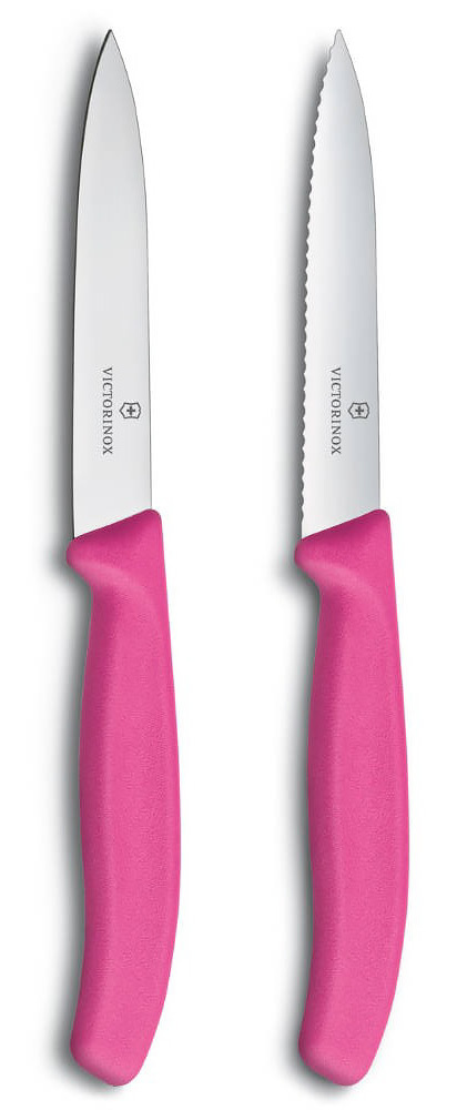 

Набор Victorinox кухонный, 2 предмета прямое и волнистое, розовый 6.7796.L5B