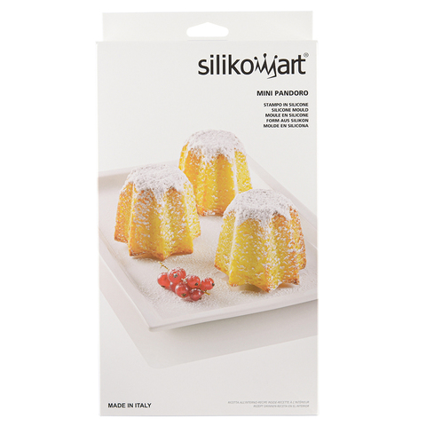 Форма для приготовления пирожных Mini Pandoro силиконовая Silikomart 26.100.63.0065