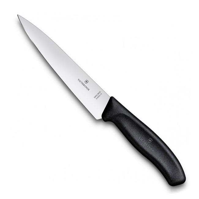 

Нож Victorinox универсальный 15 см, черный в блистере* 6.8003.15B