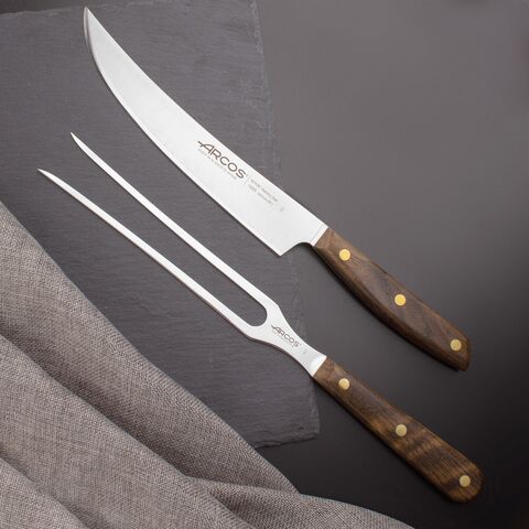 Набор для барбекю, нож для нарезки и вилка для мяса ARCOS Nordika арт.167000
