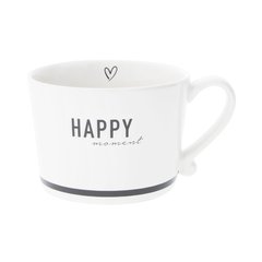 Кружка White Happy Black Bastion Collections RJ/CUP 018 BL