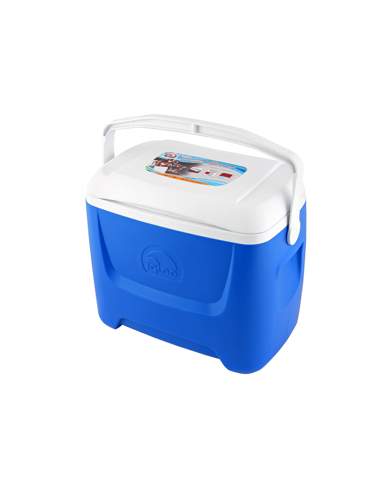 

Изотермический контейнер (термобокс) Igloo Island Breeze 28, 26L, синий 44558