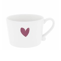 Кружка White Нeart Red Bastion Collections RJ/CUP HEART RED