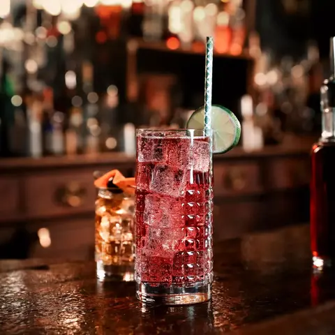 Набор из 4 стаканов для воды CHARME HI-BALL 480 мл LUIGI BORMIOLI Mixology арт. A12418G2N02AA02