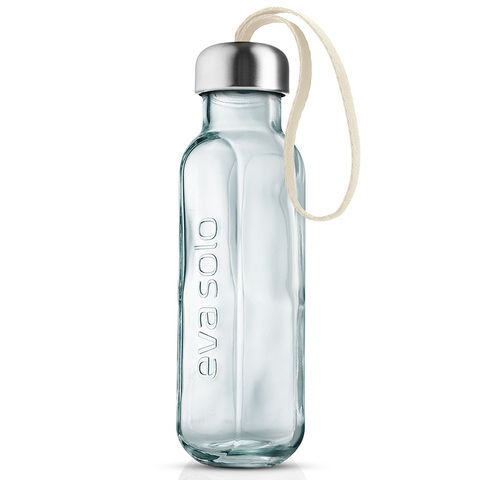 Бутылка, 500 мл, переработанное стекло, бежевая Eva Solo 541049