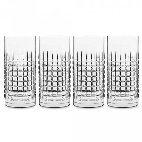 Набор из 4 стаканов для воды CHARME HI-BALL 480 мл LUIGI BORMIOLI Mixology арт. A12418G2N02AA02