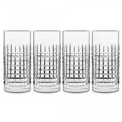 Набор из 4 стаканов для воды CHARME HI-BALL 480 мл LUIGI BORMIOLI Mixology арт. A12418G2N02AA02