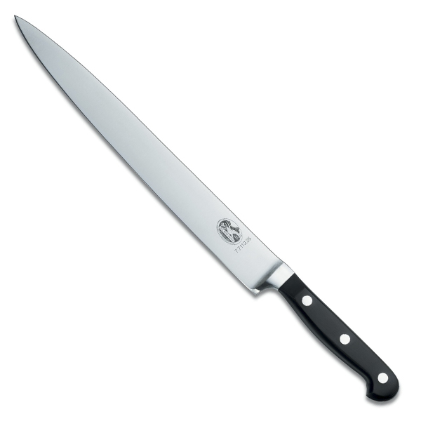 

Нож Victorinox для нарезки, кованый 25 см, черный 7.7113.25