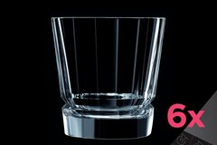Набор из 6 низких стаканов 380мл Cristal d’Arques Macassar L8162