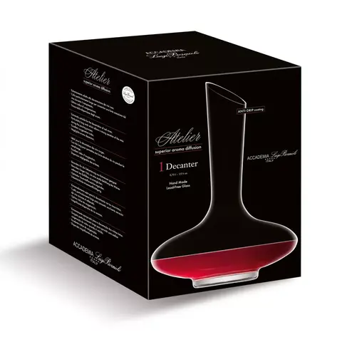 Декантер для вина 750 мл, LUIGI BORMIOLI Atelier арт. A11938GS402AA01
