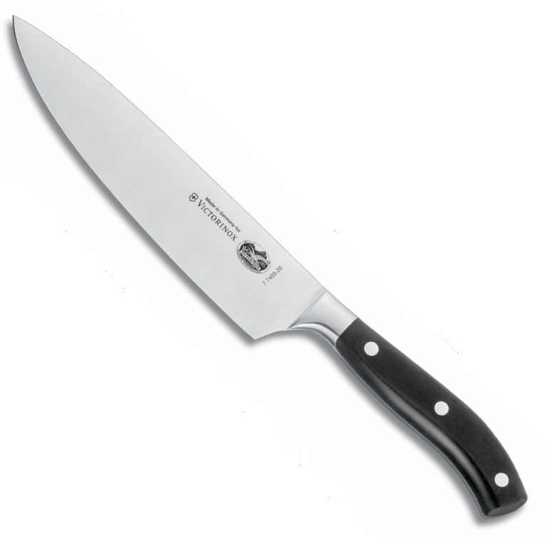 

Нож Victorinox Шеф кованый 20 см, черный 7.7403.20