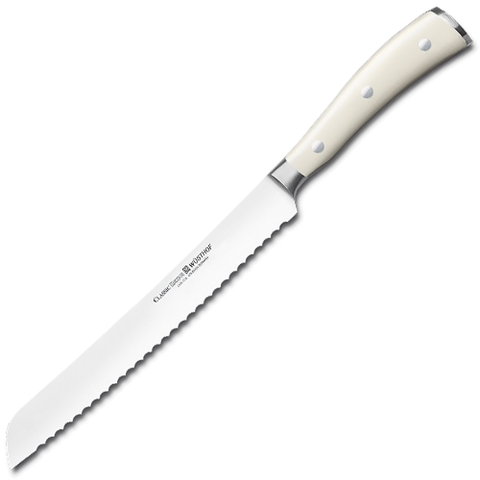 Набор из 6 кухонных ножей и подставки WUSTHOF Ikon Cream White арт. 9877 WUS