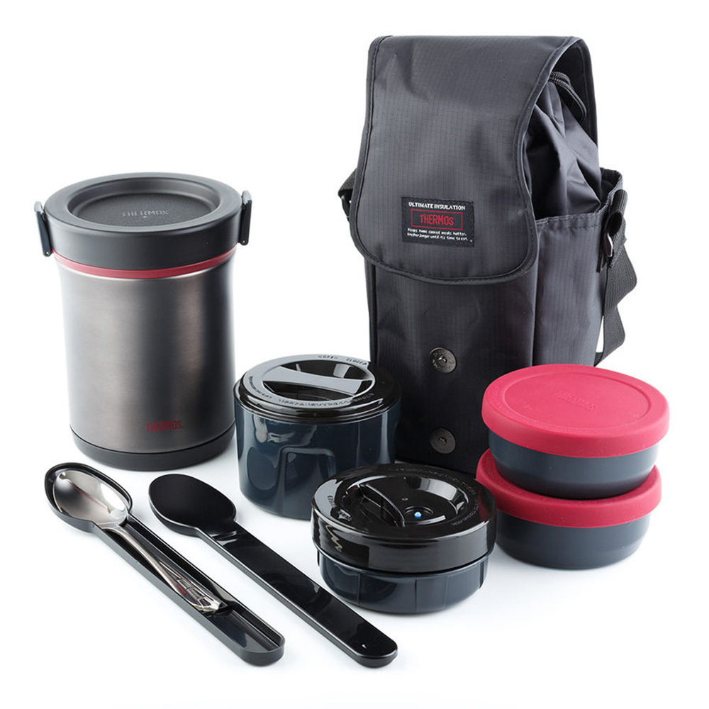 

Многофункциональный термос для еды Thermos JBE-1600F синий (1,6 литра) 909367