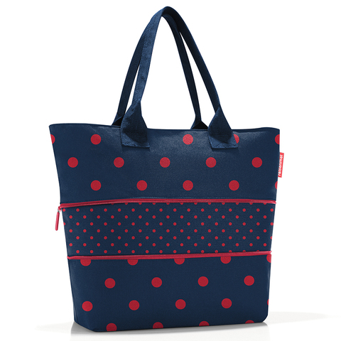 Сумка Shopper E1 mixed dots red Reisenthel RJ3075