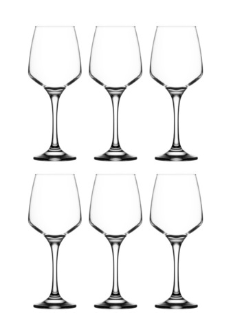 Набор из 6 бокалов универсальных для вина/воды/сока 400мл LAV  LV-LAL592YHD
