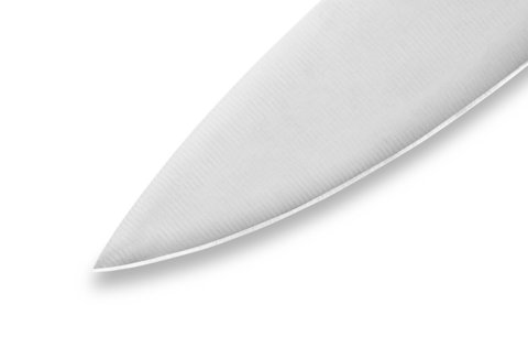 Нож кухонный стальной Шеф Samura Mo-V SM-0085/G-10