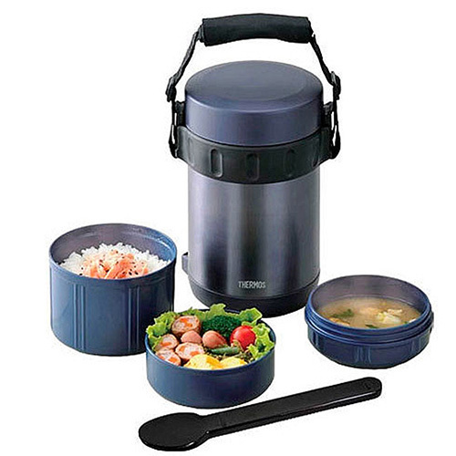 

Многофункциональный термос для еды Thermos JBG-2000 синий (2 литра) 150516