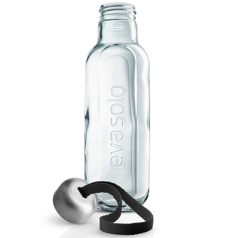 Бутылка, 500 мл, переработанное стекло, черная Eva Solo 541048